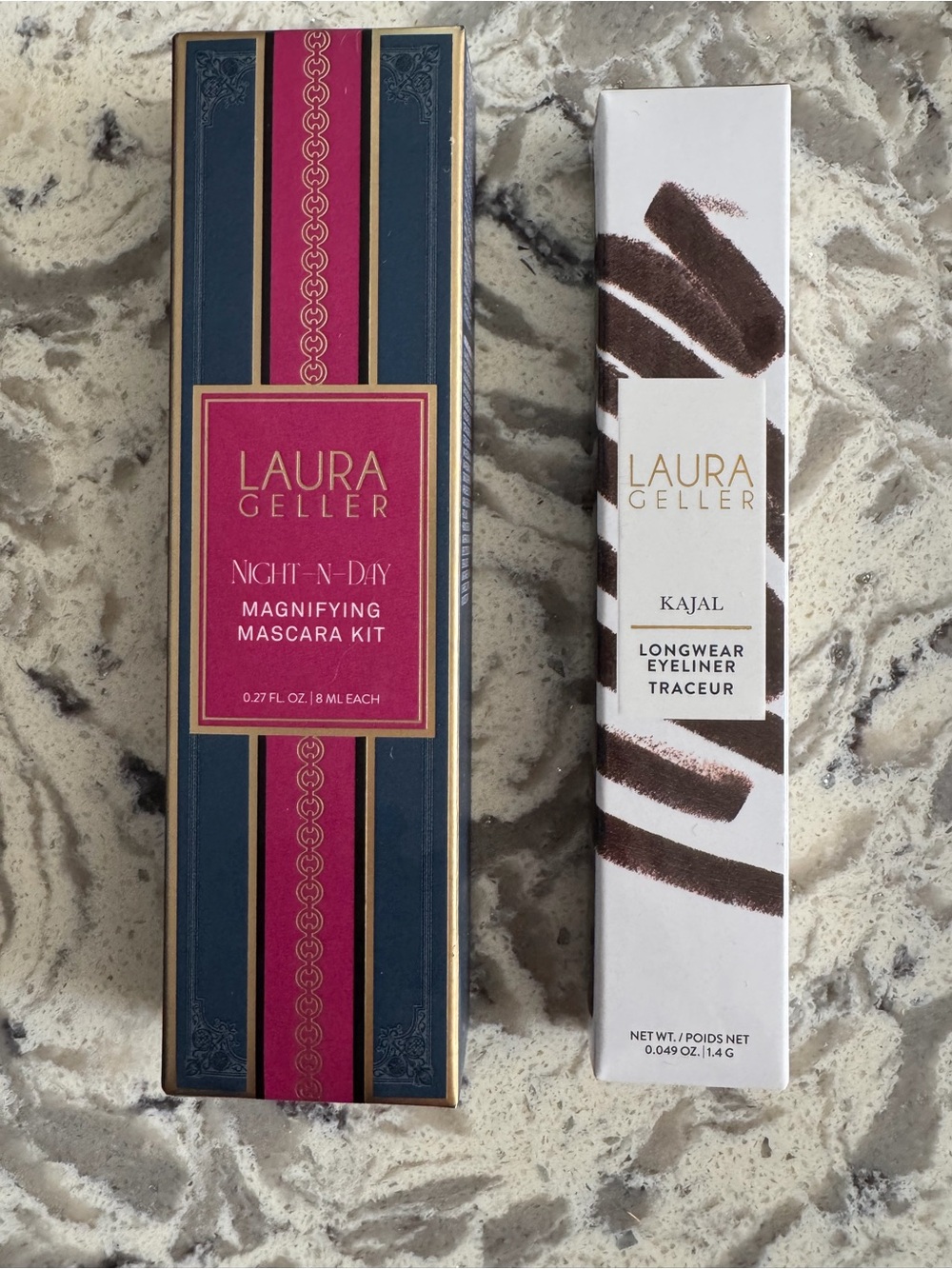 Laura Geller Teal & Pink Eyeshadow Palette and Mascara Set - Picture 13 of 13